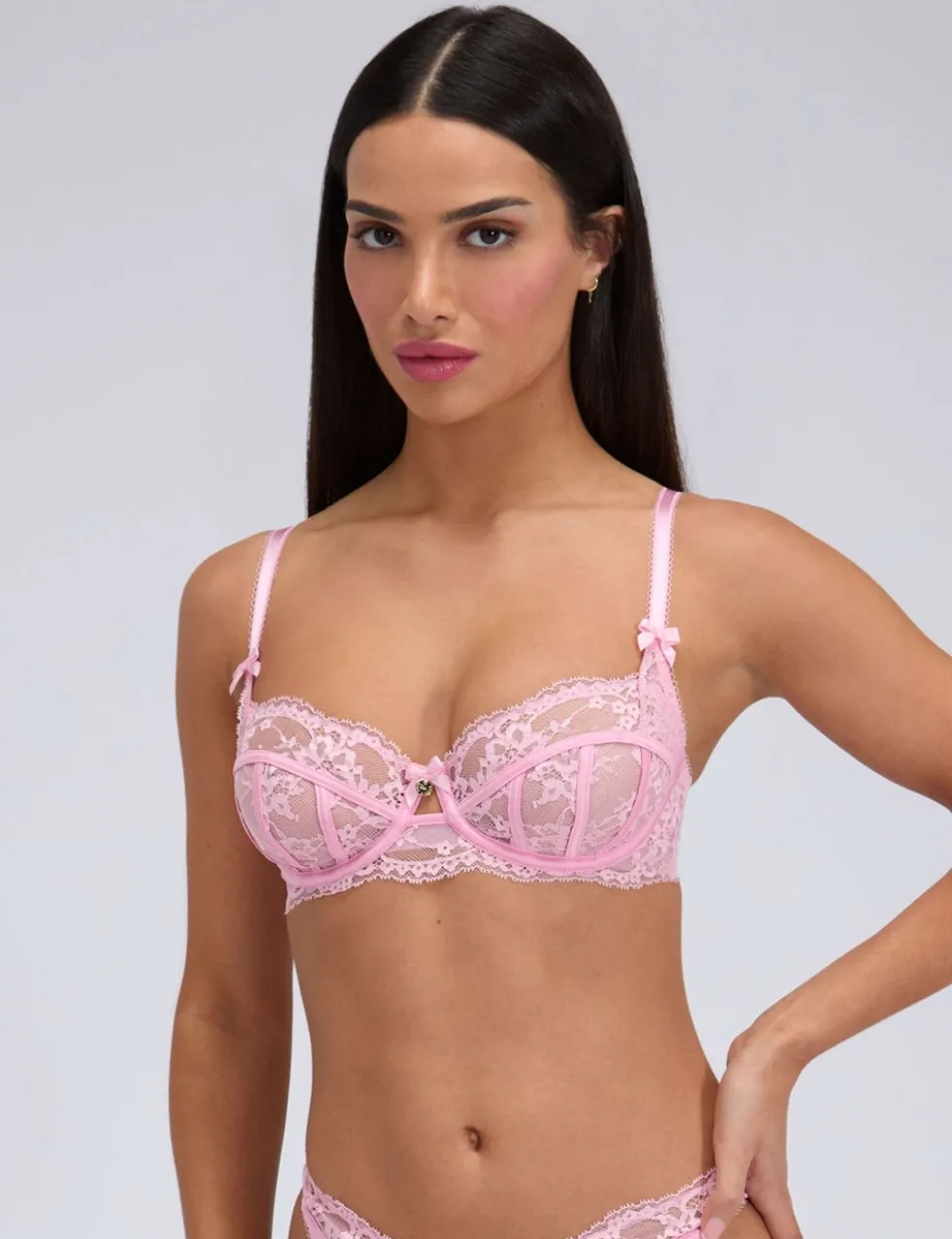 Lita Lace Wired Balconette Bra (A-E)