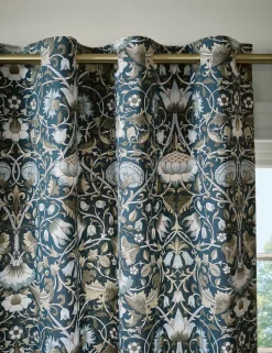 Lodden Pure Cotton Eyelet Curtains