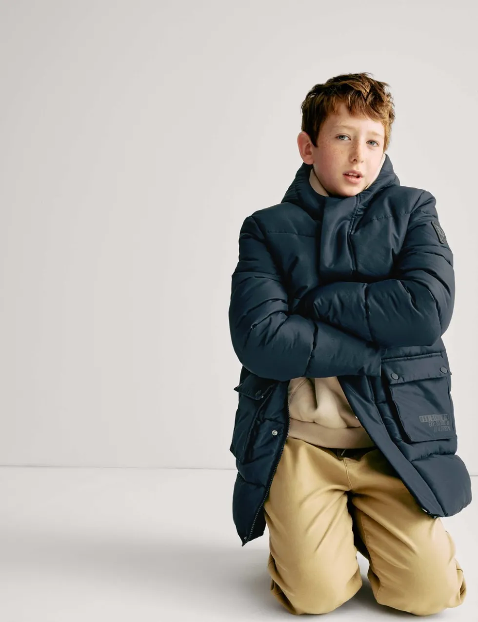Longline Padded Coat (6-16 Yrs)