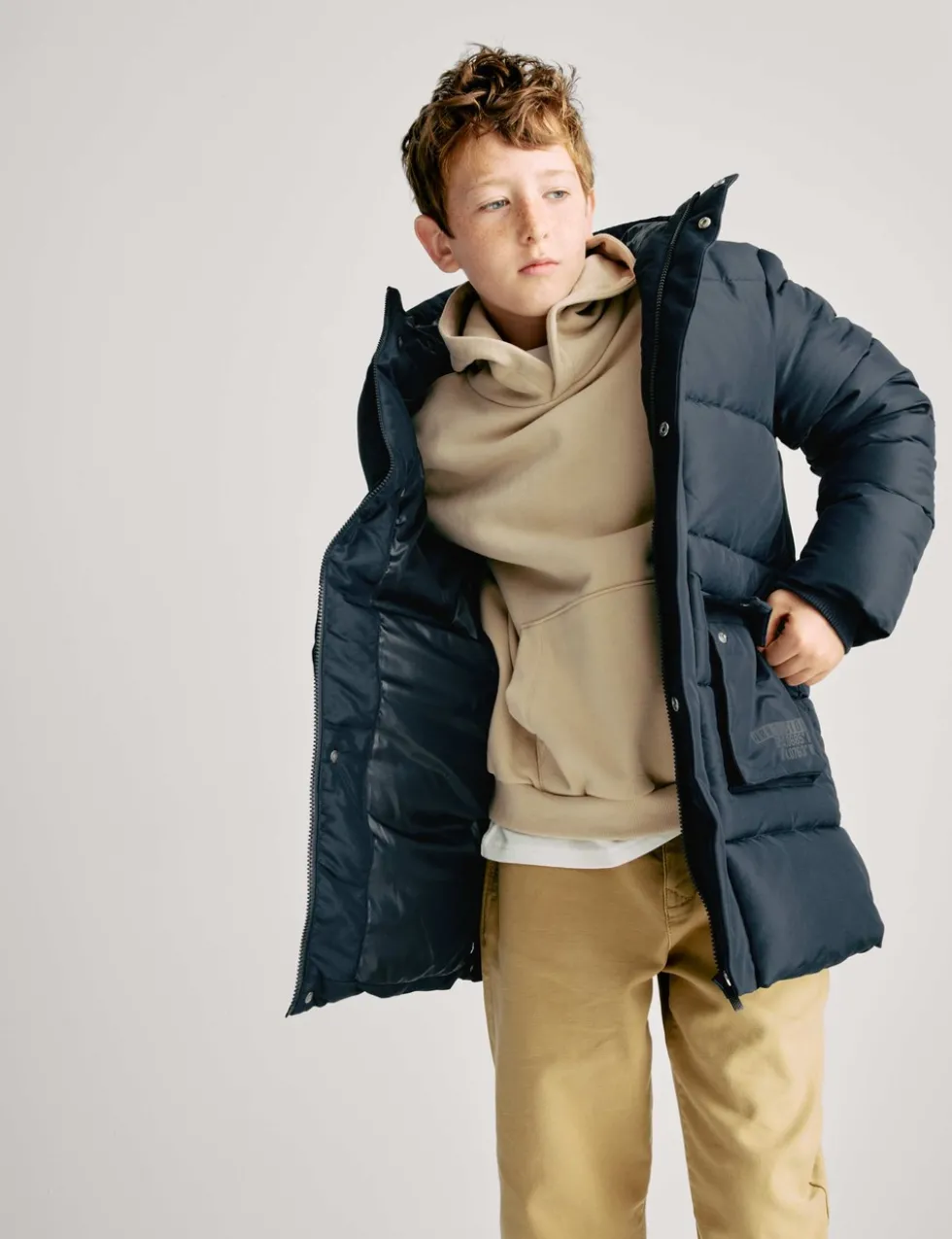Longline Padded Coat (6-16 Yrs)