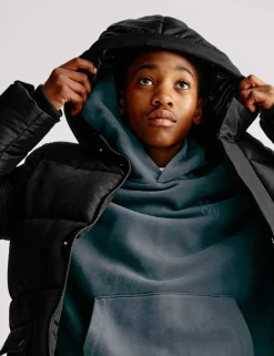 Longline Padded Coat (6-16 Yrs)