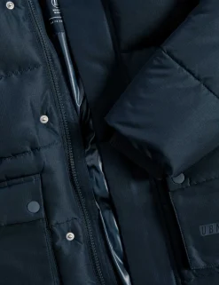 Longline Padded Hooded Coat (2-8 Yrs)