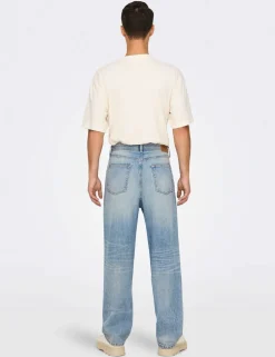 Loose Fit 5 Pocket Jeans