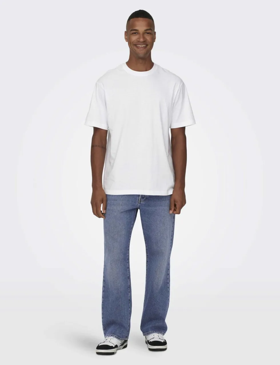 Loose Fit 5 pocket Jeans