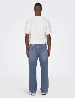 Loose Fit 5 pocket Jeans