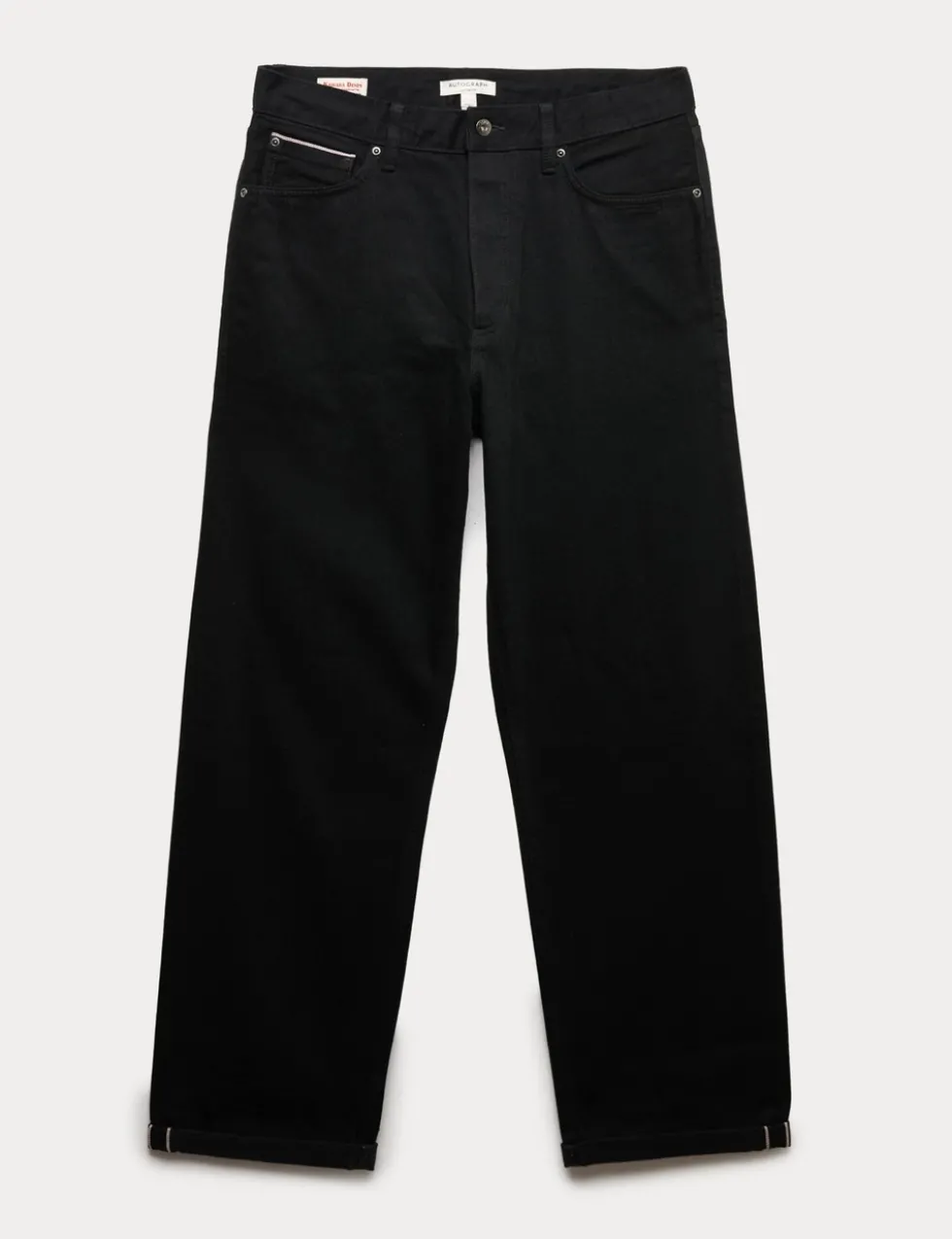 Loose Fit Pure Cotton Japanese Selvedge Jeans
