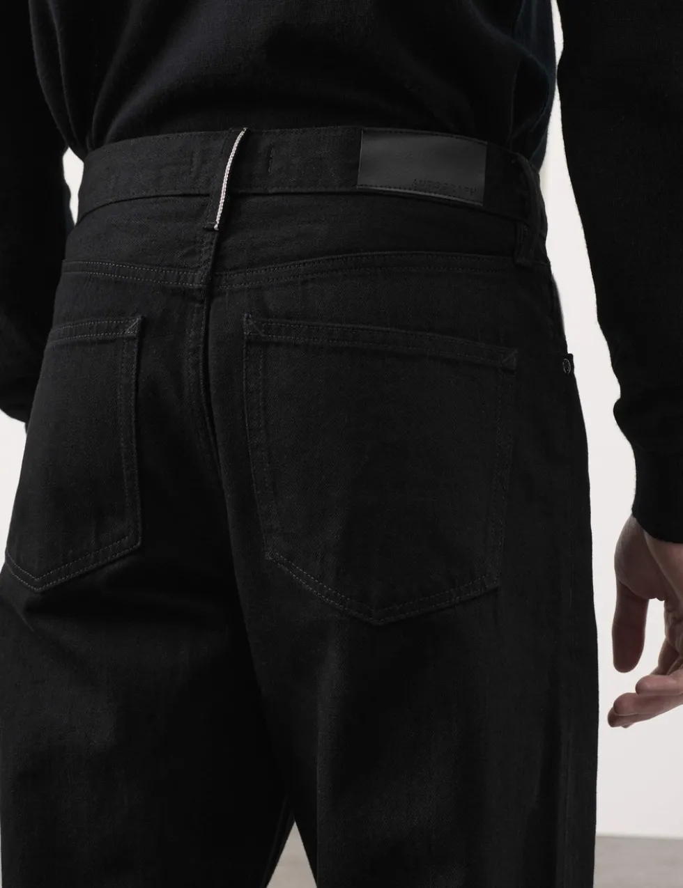 Loose Fit Pure Cotton Japanese Selvedge Jeans