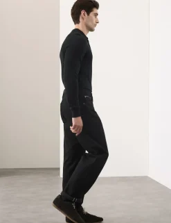Loose Fit Pure Cotton Japanese Selvedge Jeans