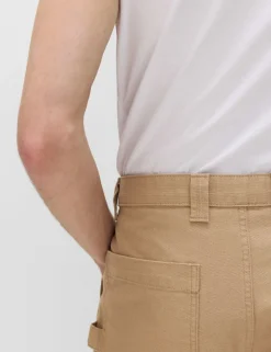 Loose Fit Pure Cotton Utility Shorts