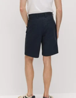 Loose Fit Pure Cotton Utility Shorts
