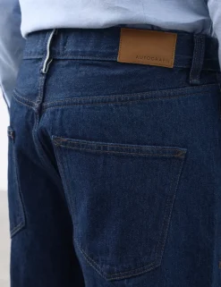 Loose Fit Rigid Pure Cotton Selvedge Jeans