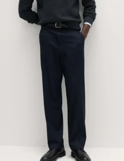 Loose Fit Smart Stretch Trousers