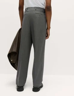 Loose Fit Smart Stretch Trousers