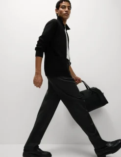 Loose Fit Smart Stretch Trousers