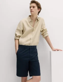 Loose Fit Stretch Chino Shorts