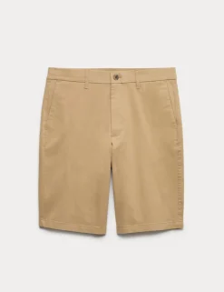 Loose Fit Stretch Chino Shorts