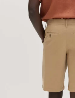 Loose Fit Stretch Chino Shorts