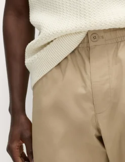 Loose Tapered Fit Lightweight Trousers