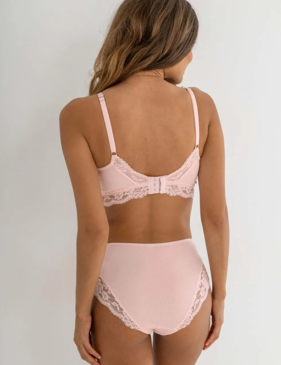 Love To Lounge Cotton Blend High Waisted Briefs