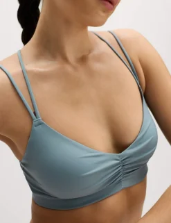 Low Impact Non Wired Triangle Sports Bra