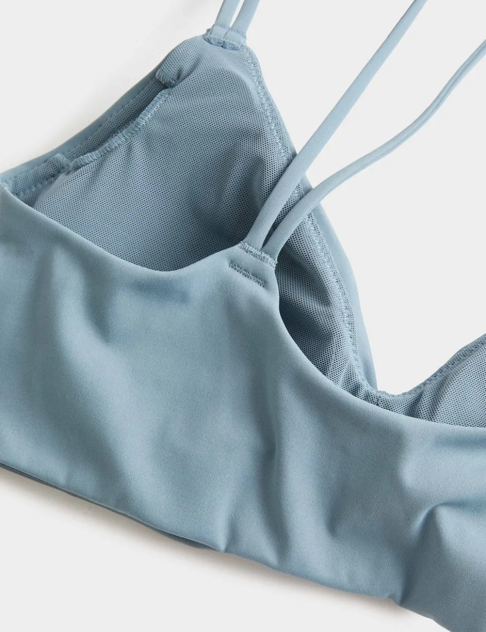 Low Impact Non Wired Triangle Sports Bra