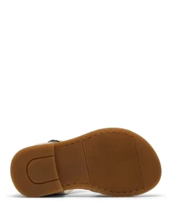 Luana Bow T-Bar White Sandals (4-6 Small)