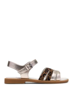 Luana Leopard Print Sandals (7-9 Small)