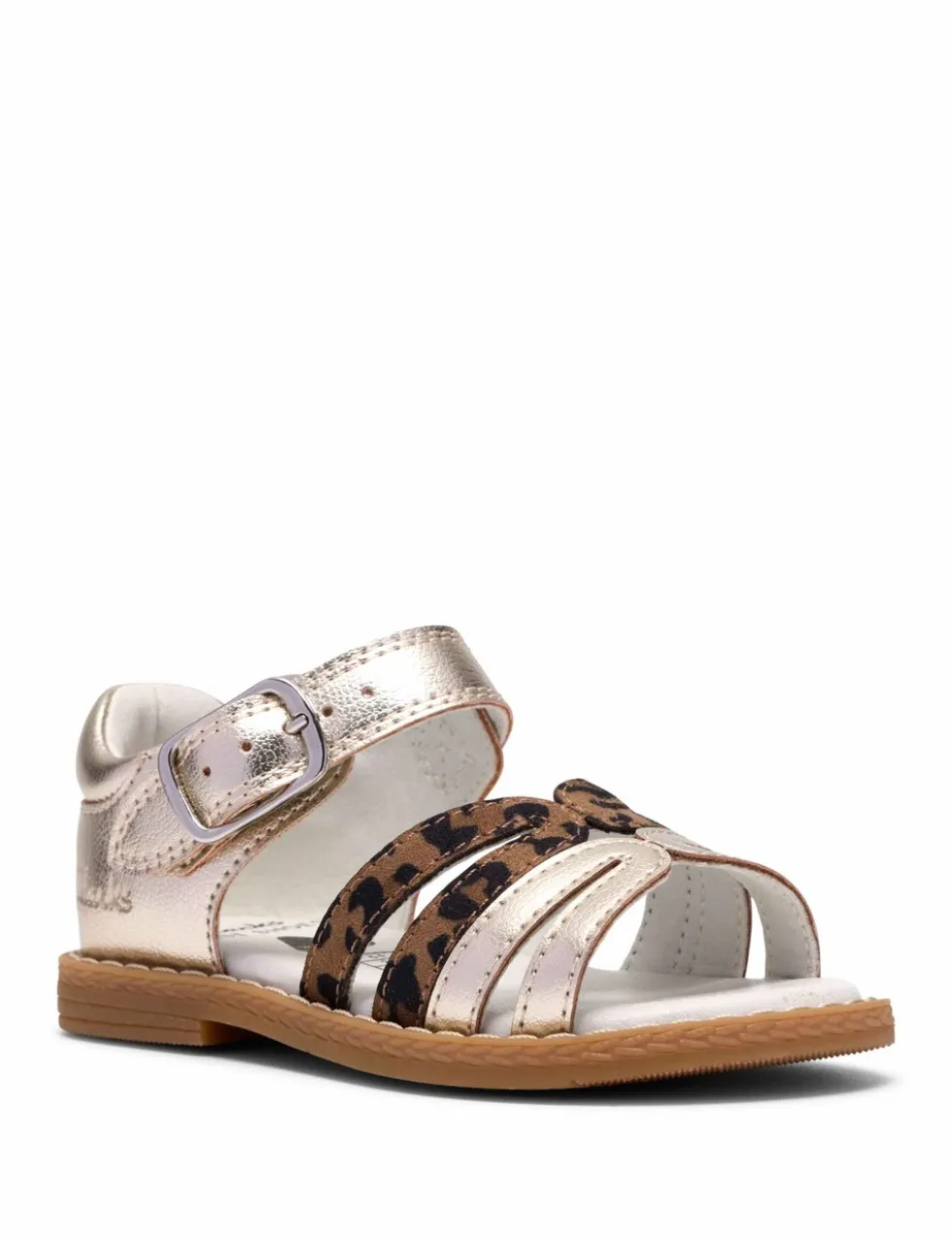 Luana Leopard Print Sandals (4-6 Small)