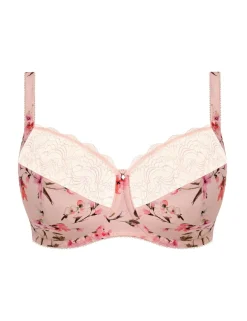 Lucia Lace Floral Wired Side Support Bra (DD-J)