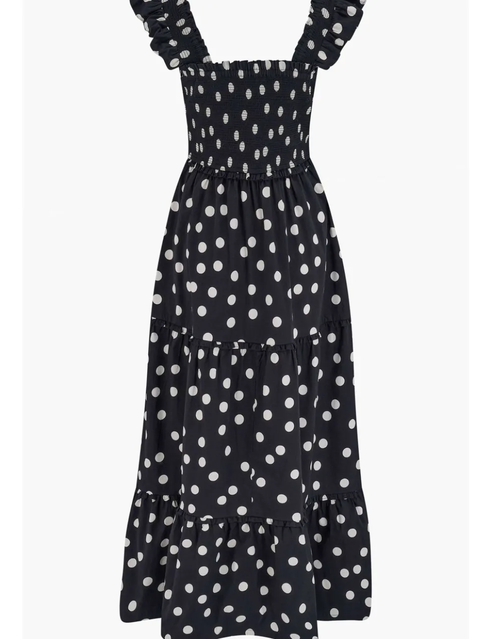 Lucy Pure Cotton Polka Dot Maxi Dress