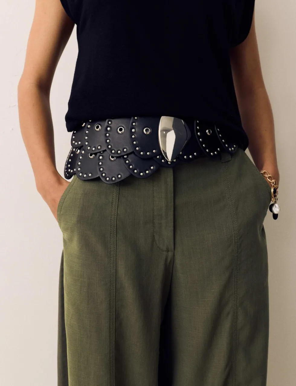 Lyocell Rich Barrel Trousers