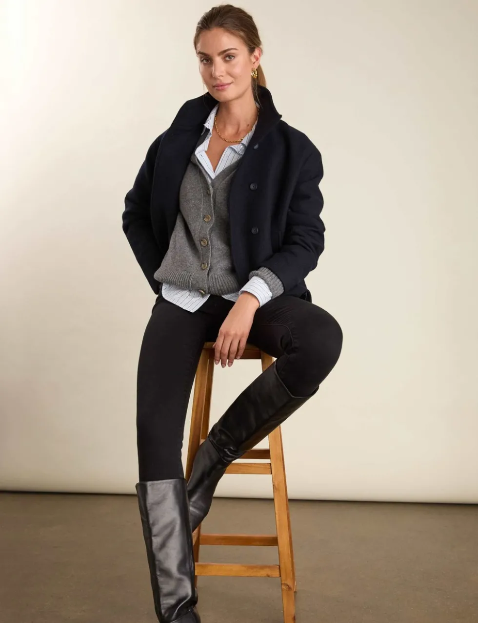 Lyocell Rich High Waisted Stretch Skinny Jeans