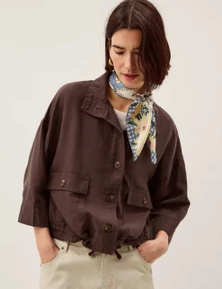 Lyocell Rich Lightweight Utility Jacket