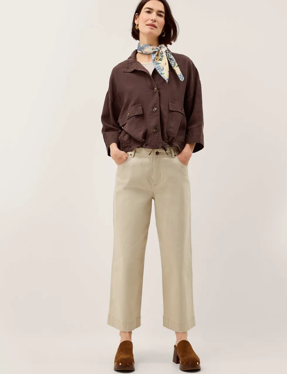 Lyocell Rich Lightweight Utility Jacket