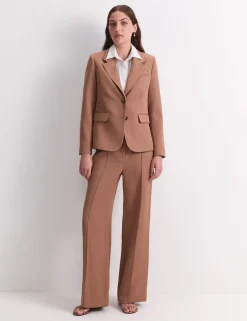 Lyocell Rich Single Breasted Blazer