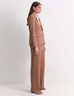 Lyocell Rich Single Breasted Blazer