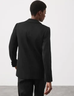 Lyocell Rich Tailored Double Breasted Blazer