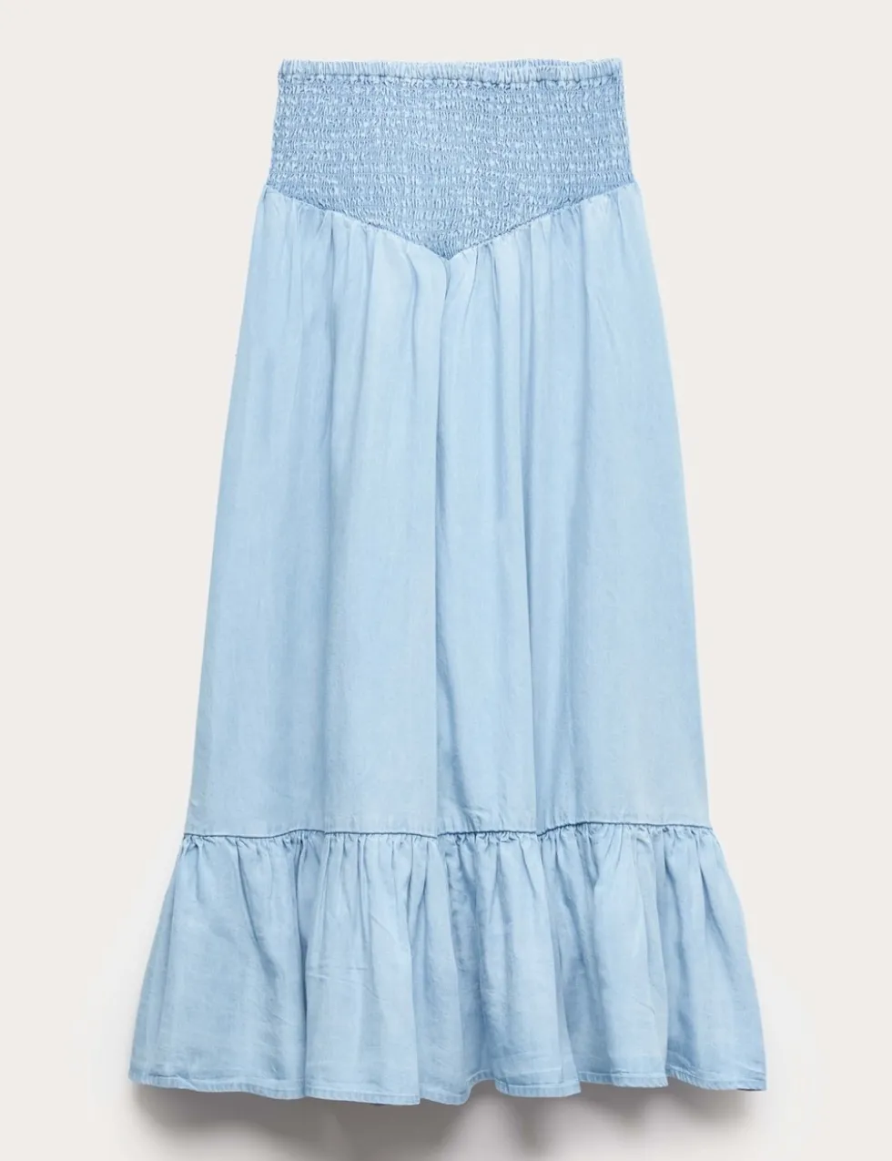 Lyocell Shirred Maxi Skirt (6-16 Yrs)