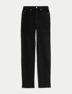 Magic Shaping High Waisted Straight Leg Jeans