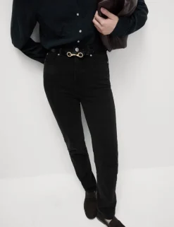 Magic Shaping High Waisted Straight Leg Jeans