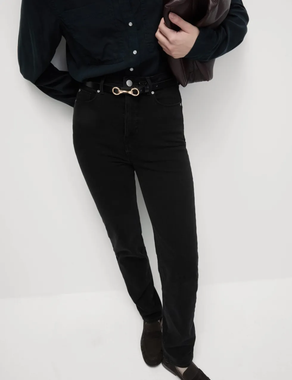 Magic Shaping High Waisted Straight Leg Jeans