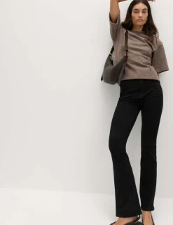 Magic Shaping High Waisted Slim Flare Jeans