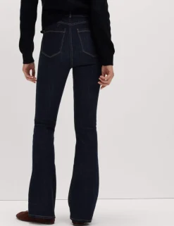 Magic Shaping High Waisted Slim Flare Jeans