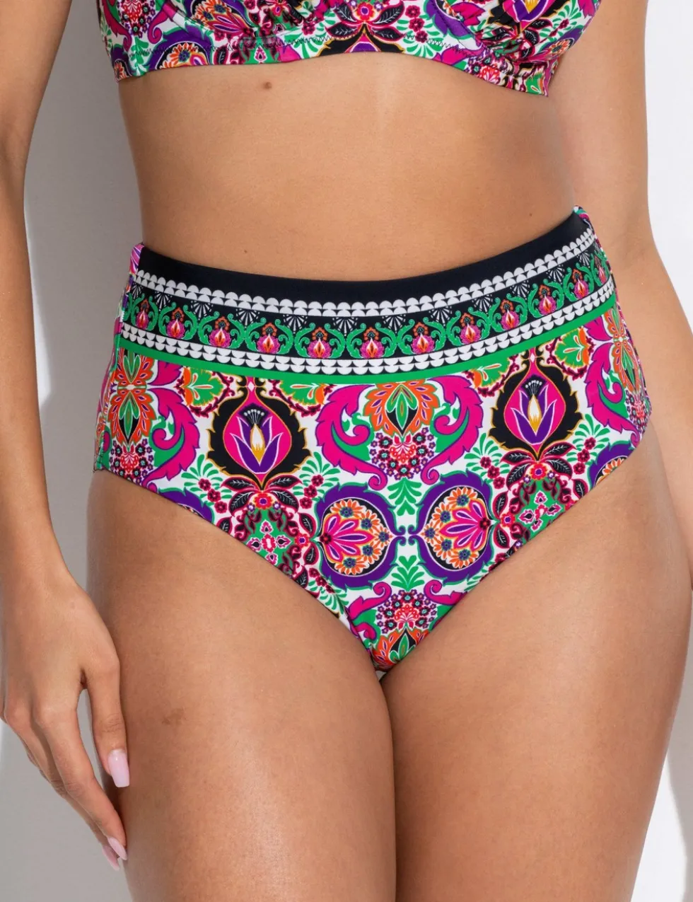 Maldives High Waisted Bikini Bottoms