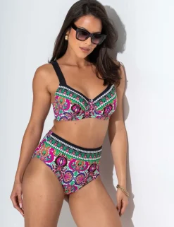 Maldives High Waisted Bikini Bottoms