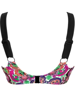 Maldives Wired Ring Detail Bikini Top C-G