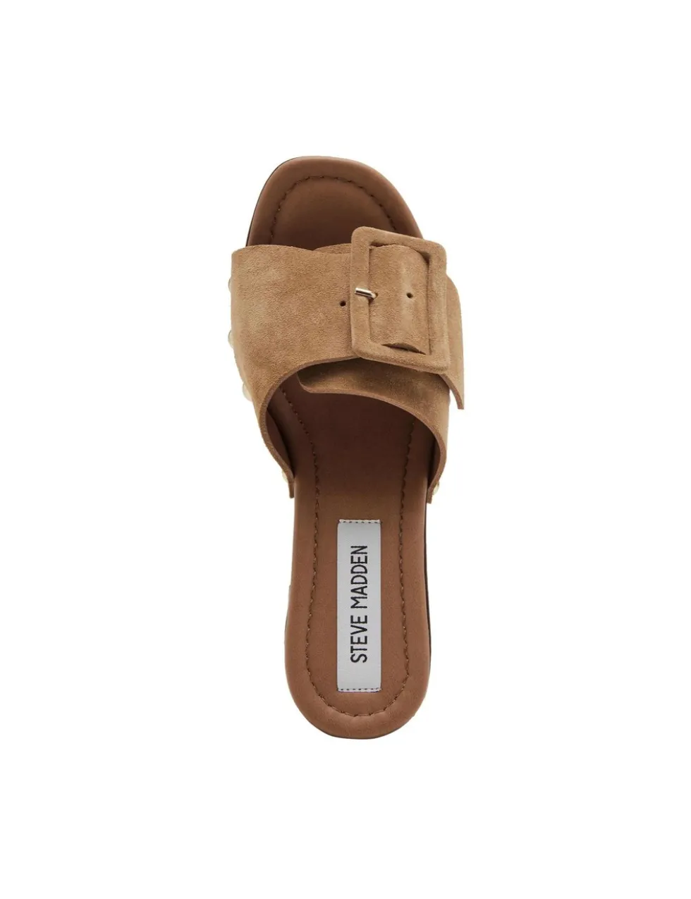 Marlena Suede Block Heel Mules