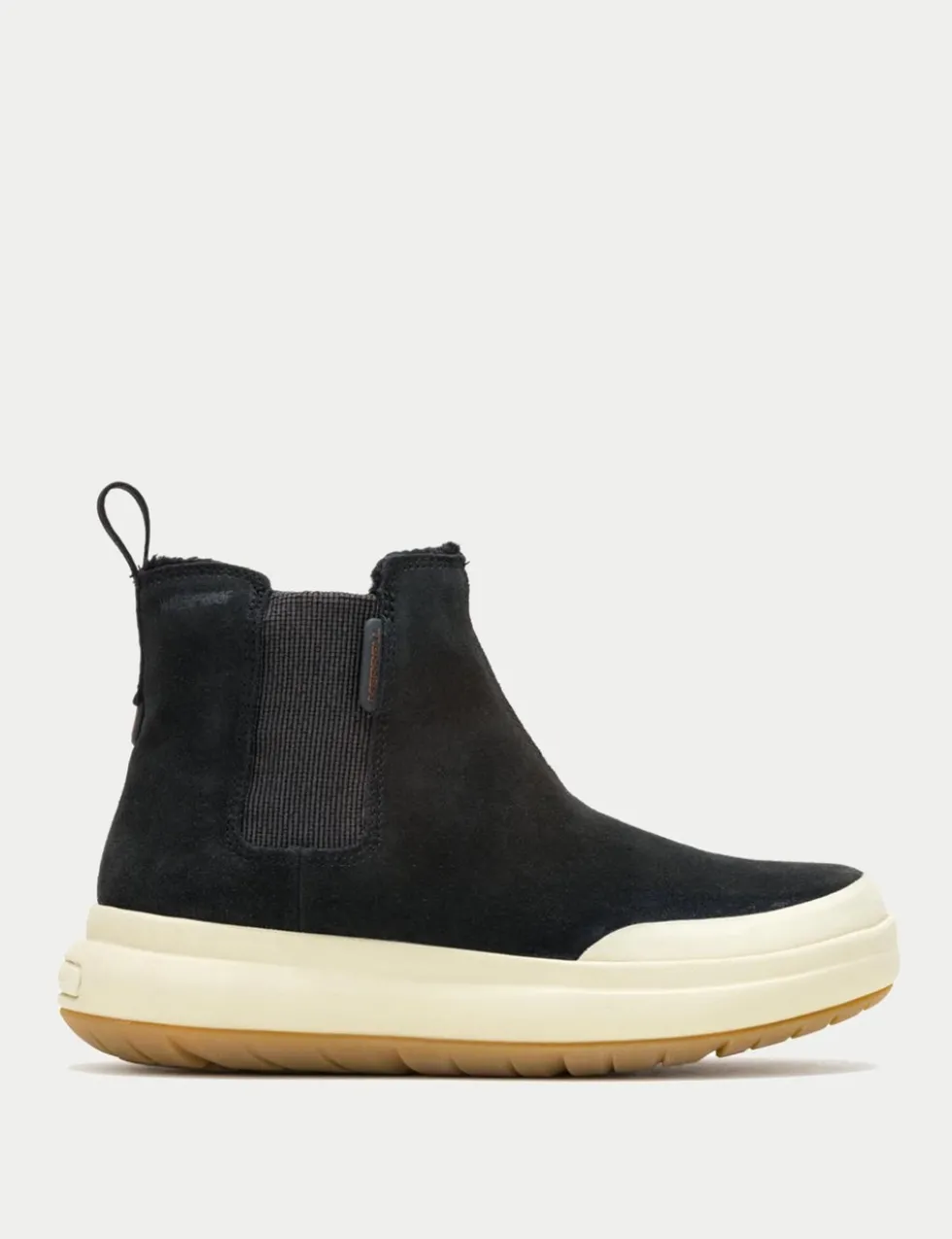Marquette Suede Thermal Flat Ankle Boots