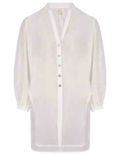Martinique Cotton Rich Beach Cover Up Shirt