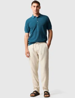 Masons Flat Pure Cotton Knitted Polo Shirt